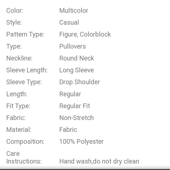 ROMWE X Stevenrhodes Colorblock Figure Letter Graphic Sweatshirt - Picture 3 of 5